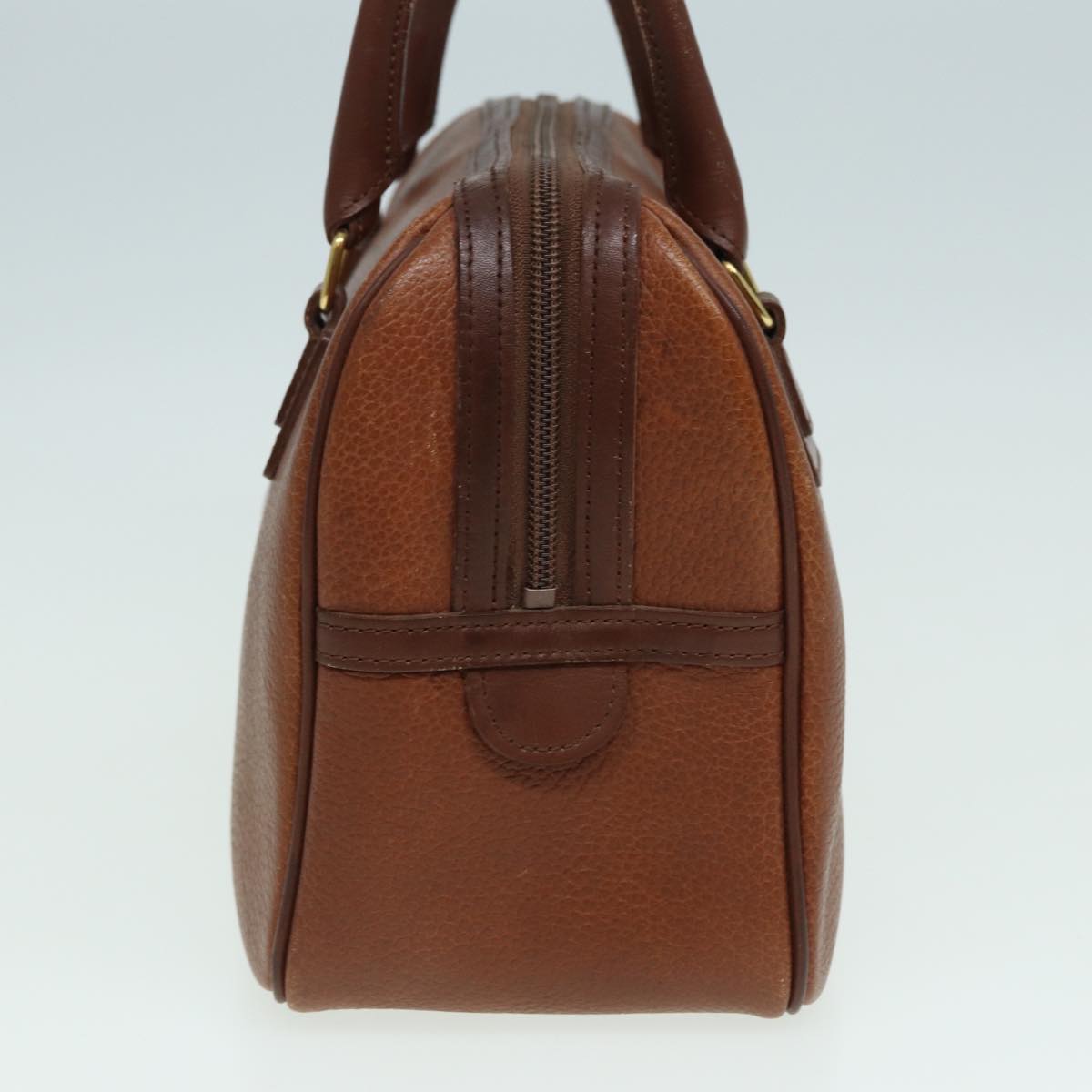 Luxury BurberrySs Hand Bag Leather Brown Auth hk1457