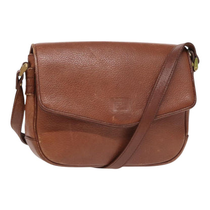 Luxury BurberrySs Shoulder Bag Leather Brown Auth hk1530
