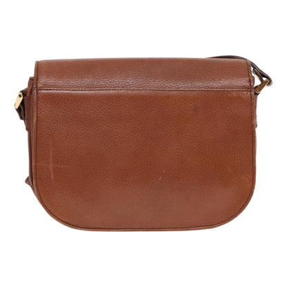 Luxury BurberrySs Shoulder Bag Leather Brown Auth hk1530