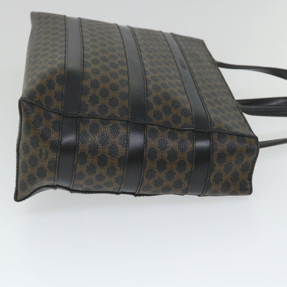 Luxury CELINE Macadam Canvas Tote Bag PVC Leather Black  hk888