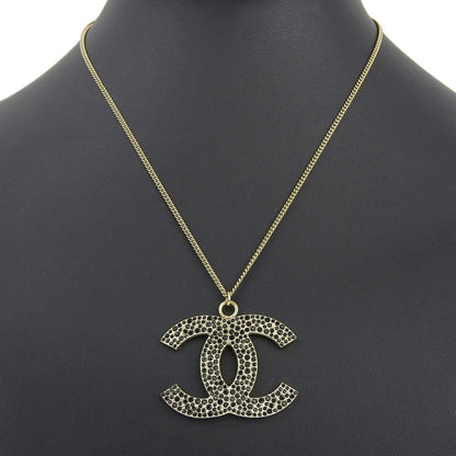 CHANEL Necklace Plated Gold gold COCO Mark Women