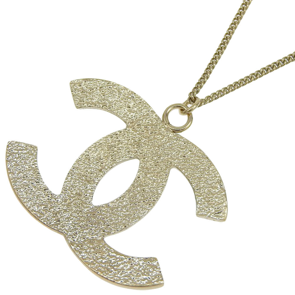 CHANEL Necklace Plated Gold gold COCO Mark Women