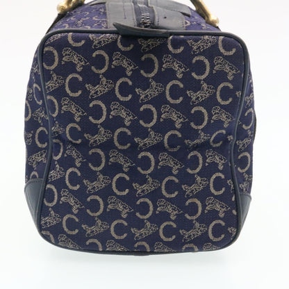 Luxury CELINE C Macadam Canvas Hand Bag Navy  im257