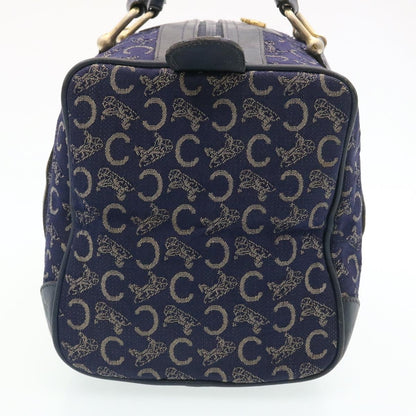 Luxury CELINE C Macadam Canvas Hand Bag Navy  im257
