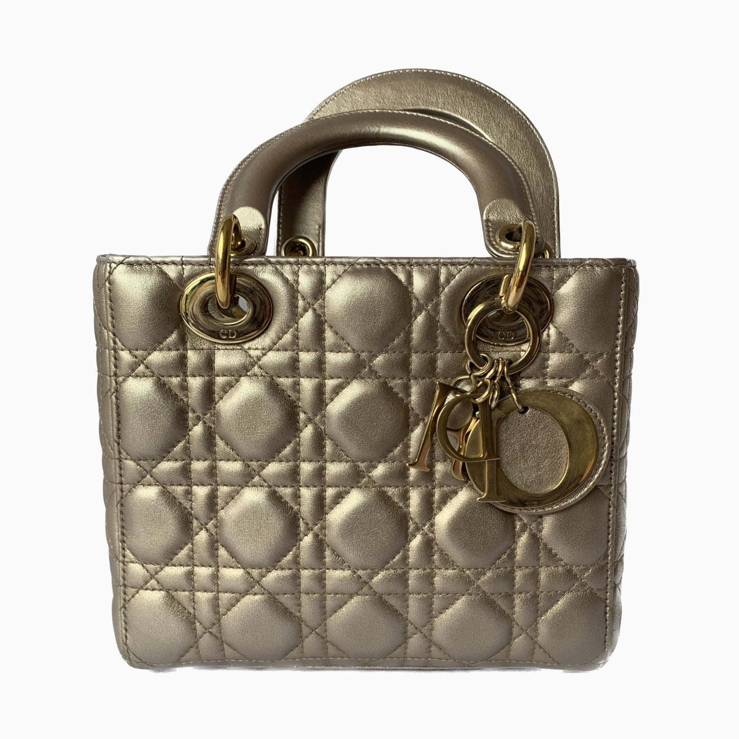 Lady Dior ABCdior Small Small Cannage Lambskin Handbag