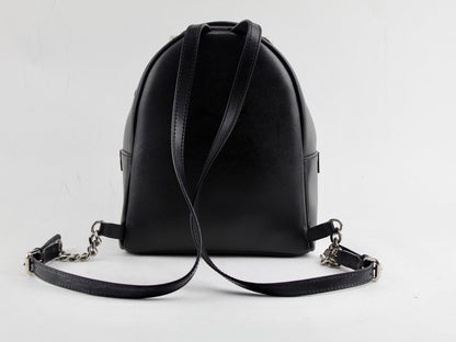 FENDI MINI PEARL BOW LEATHER BACKPACK