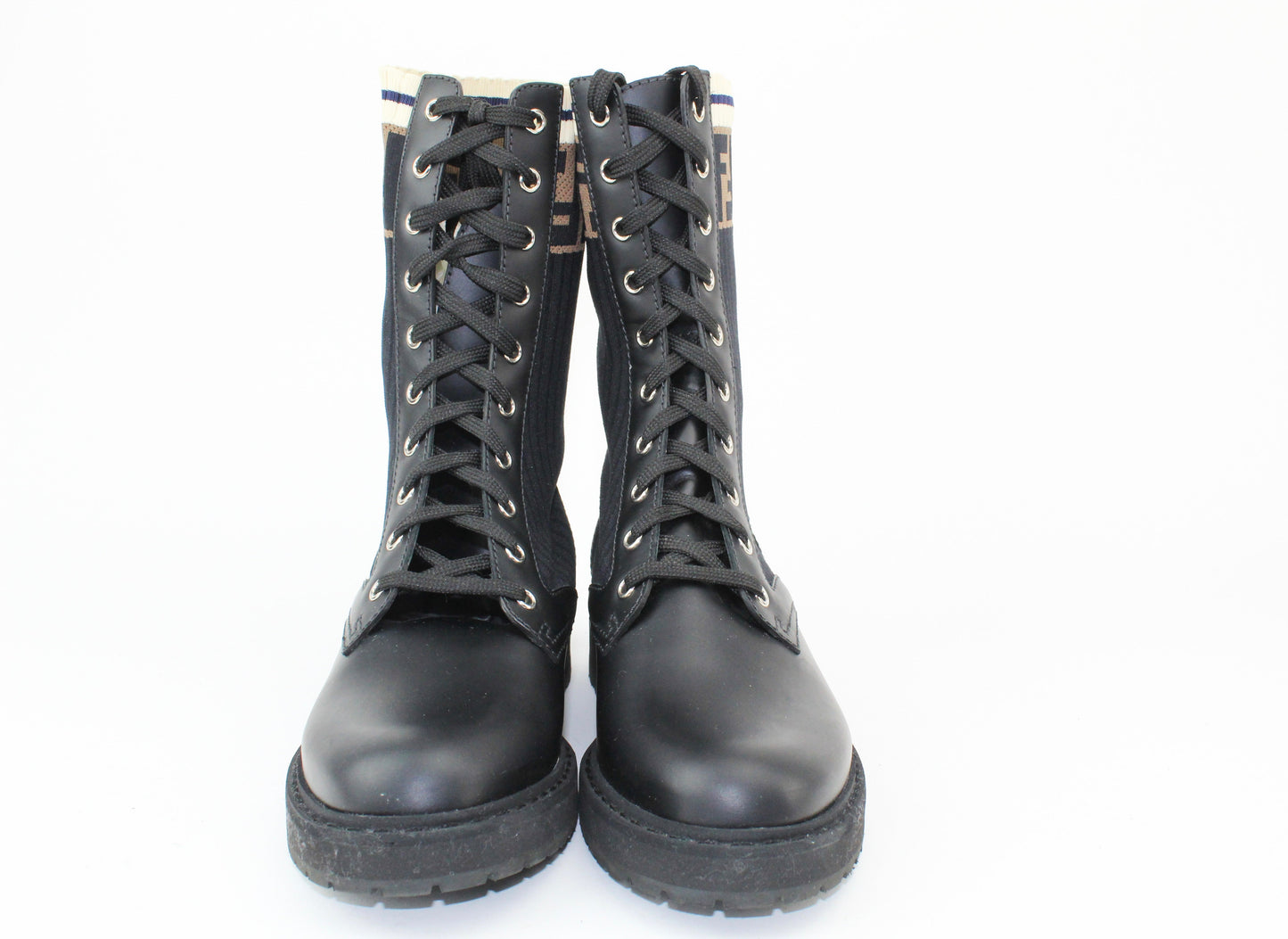Fendi Rockoko combat boots