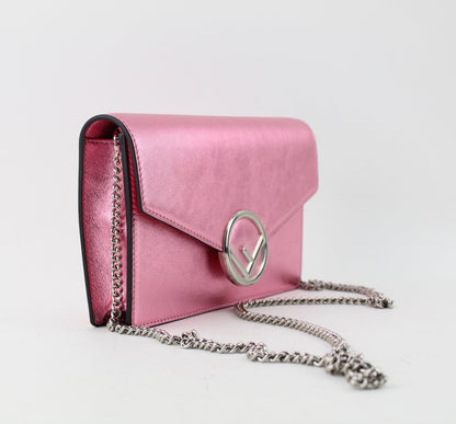 FENDI METALLIC CHAIN BAG