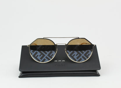 Fendi FF shield sunglasses