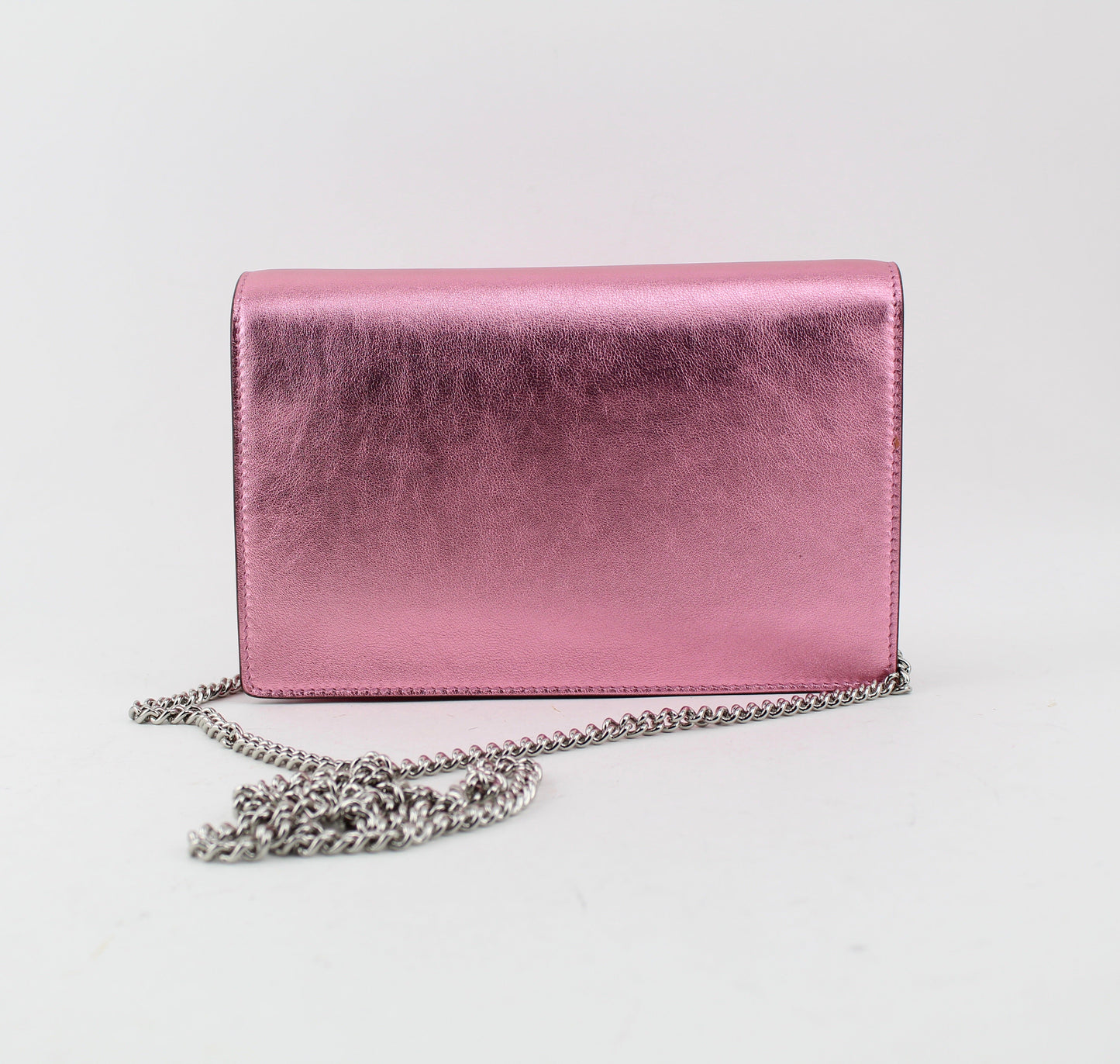 FENDI METALLIC CHAIN BAG