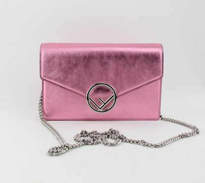 FENDI METALLIC CHAIN BAG