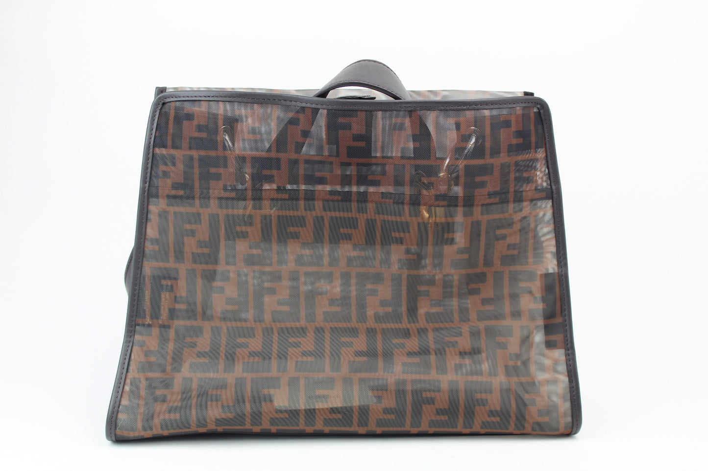 Fendi Runaway FF Mesh  Tote Bag