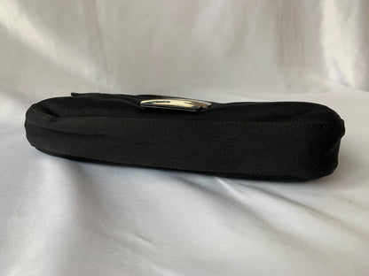 FENDI Baguette Black Cloth