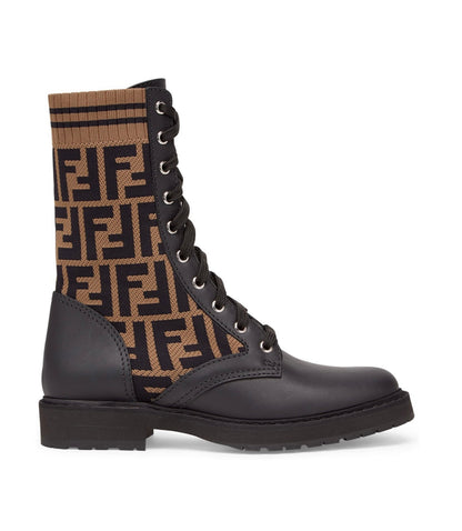 Fendi Rockoko combat boots