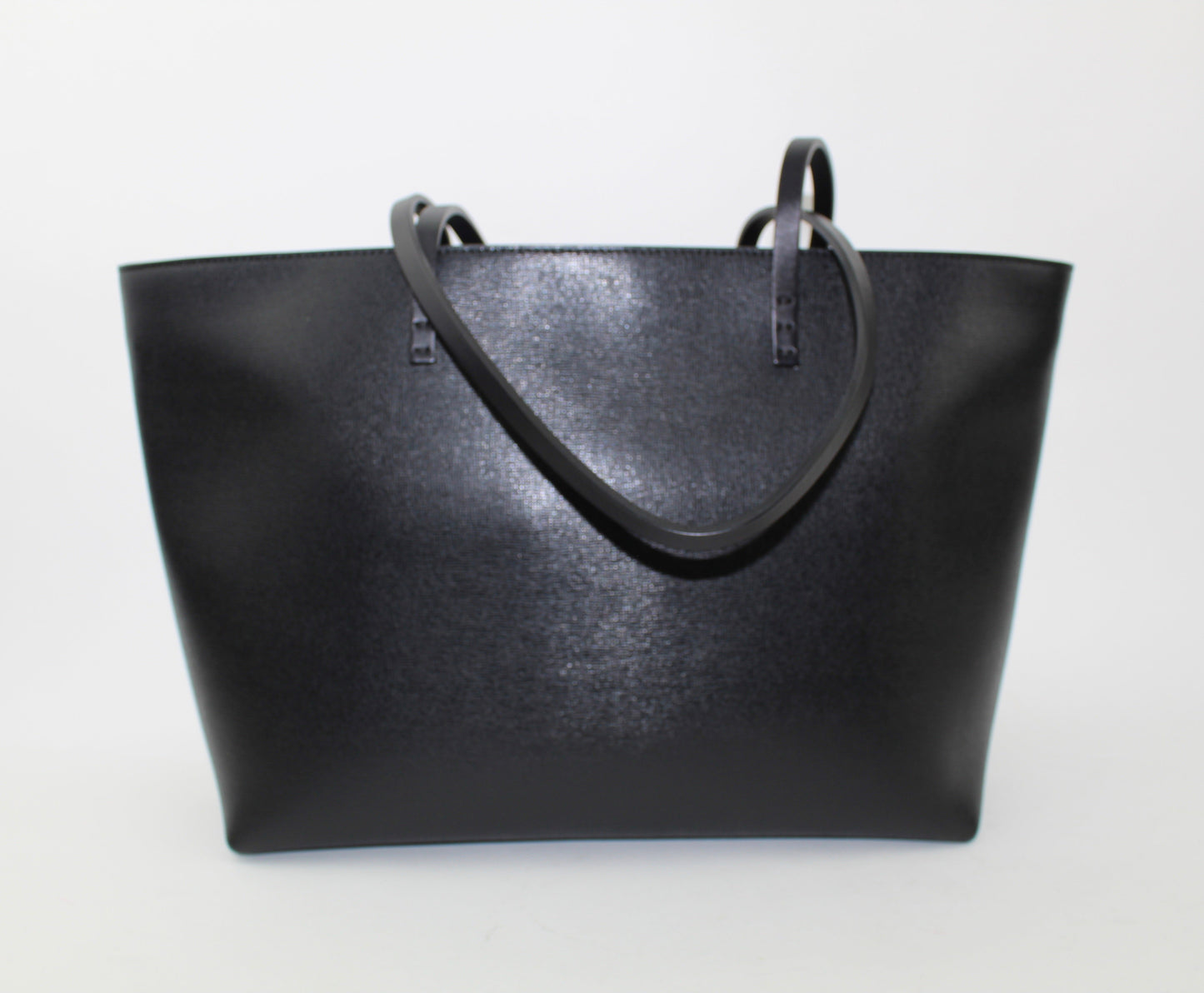 FENDI VITELLO ELITE SHEARLING SMALL LOGO TOTE