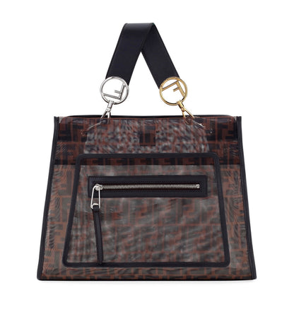 Fendi Runaway FF Mesh  Tote Bag