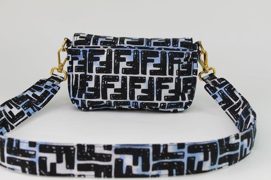 Fendi Duo Baquette Leather shoulder bag