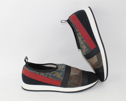 FENDI RUNWAY MESH FF TRAINER SNEAKERS SIZE 39