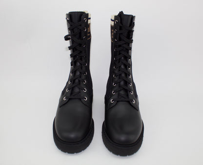 FENDI ROCKOKO COMBAT BOOTS