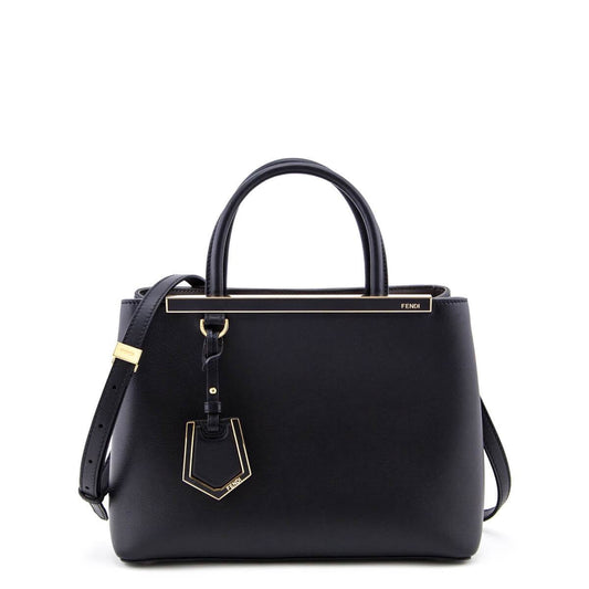 FENDI 2JOURS BAG LEATHER PETITE