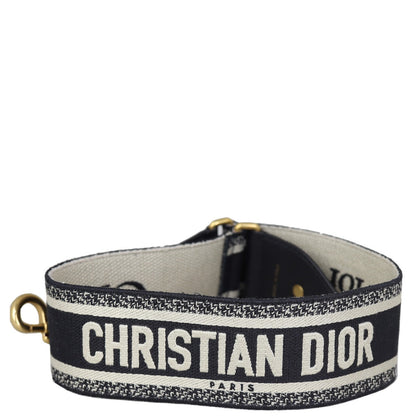Dior Saddle Bag with Embroidered Strap
