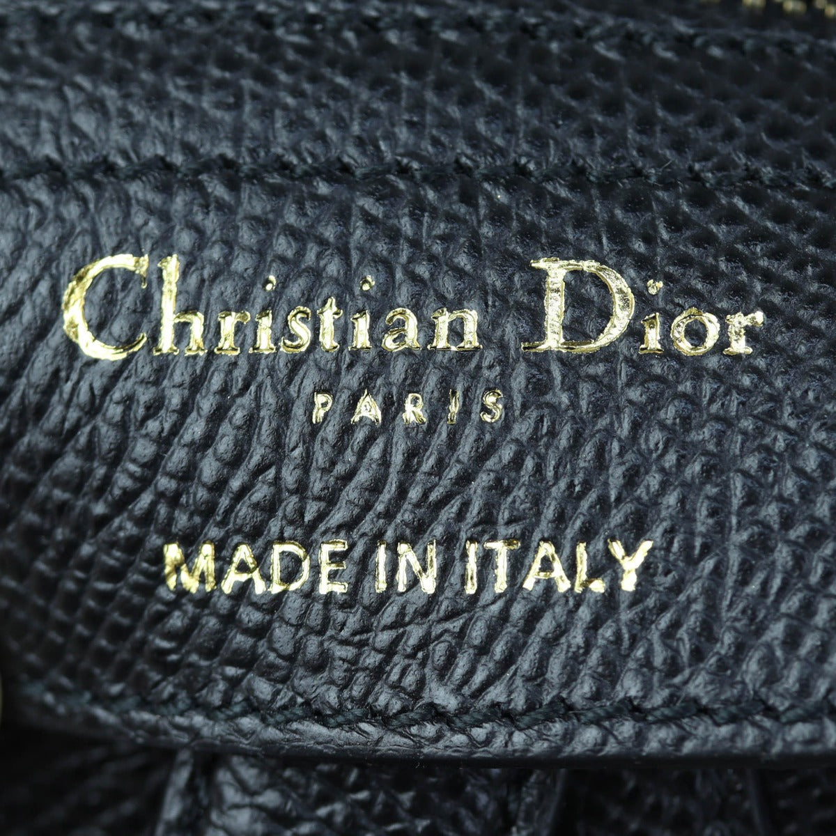 Dior Saddle Bag with Embroidered Strap