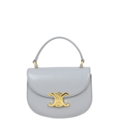 Celine Triomphe Besace Clea Mini Top Handle Bag