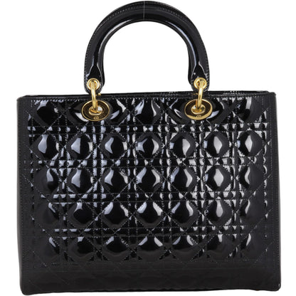 Dior Lady Dior Large Patent