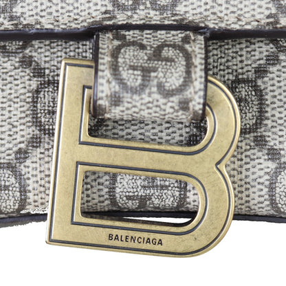 Gucci x Balenciaga The Hacker Project GG Supreme Hourglass Bag Small