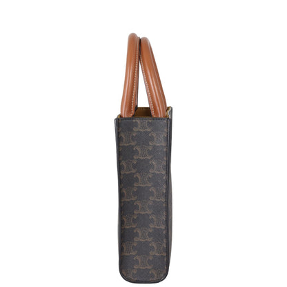 Celine Triomphe Vertical Cabas Tote Mini