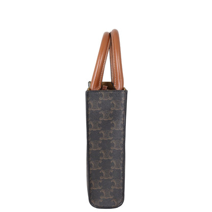 Celine Triomphe Vertical Cabas Tote Mini