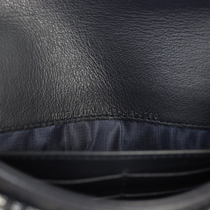 Dior Saddle Wallet on Chain Oblique