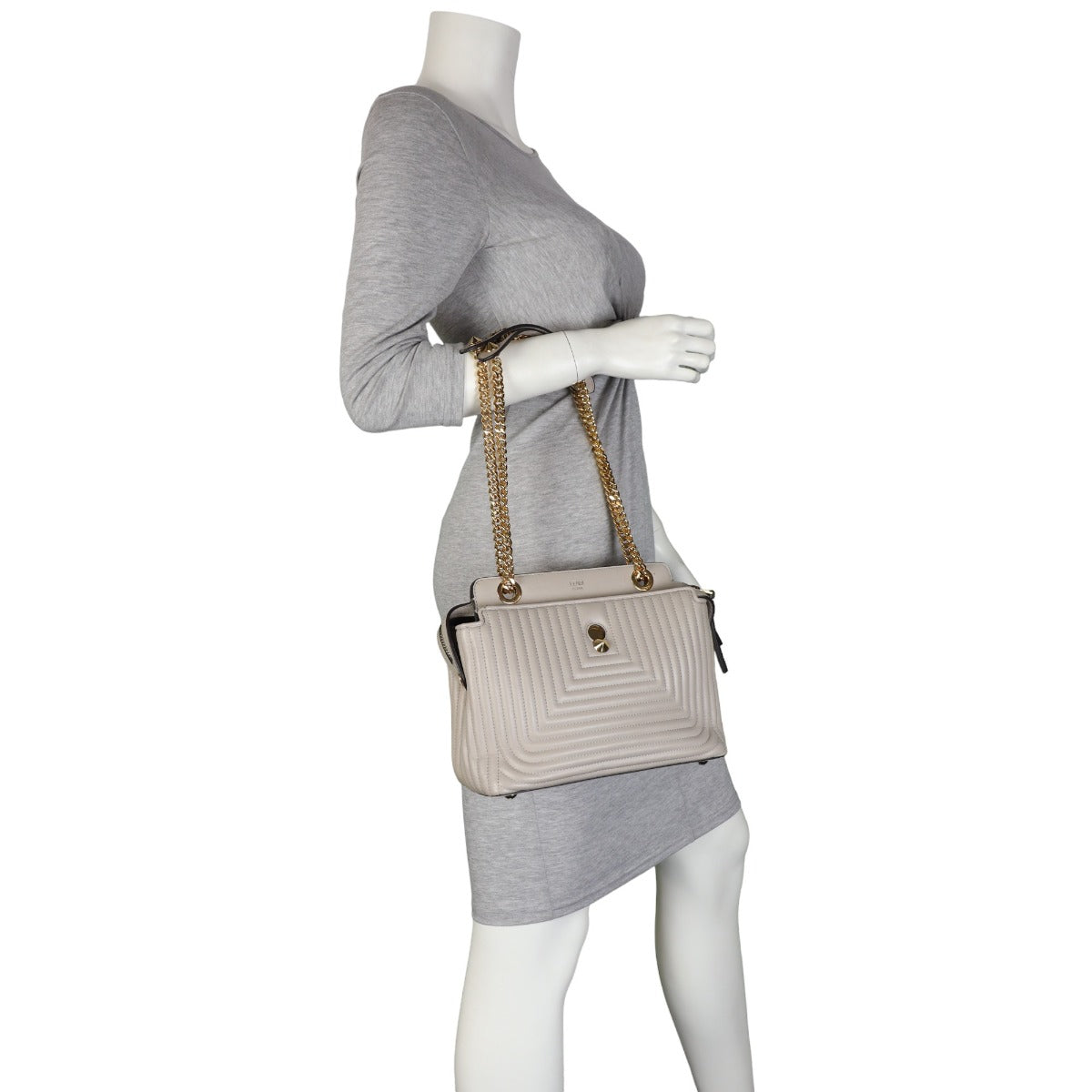 Fendi DotCom Click Satchel Small