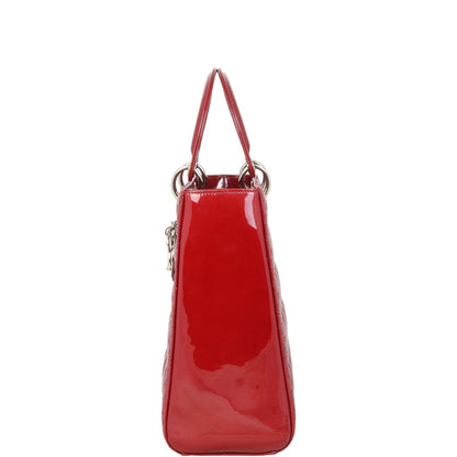 Dior Lady Dior Large Patent