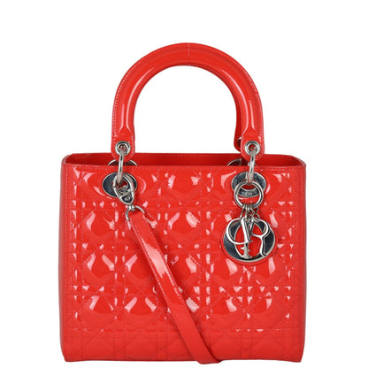Dior Lady Dior Medium Patent
