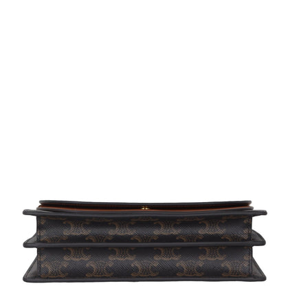 Celine Double Flap Wallet On Strap