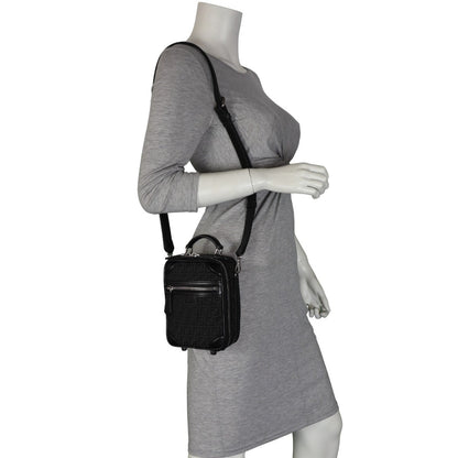 Fendi FF Jacquard Mini Trolley Crossbody