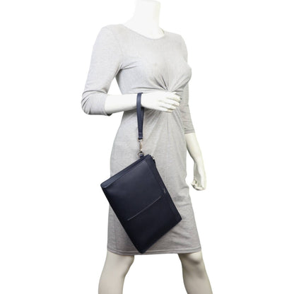 Dior Zipped Wristlet Pouch
