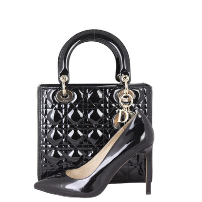Dior Lady Dior Medium Patent