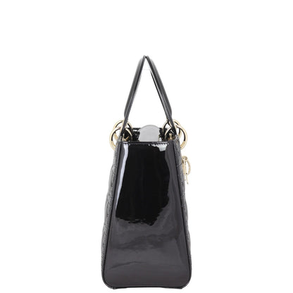 Dior Lady Dior Medium Patent
