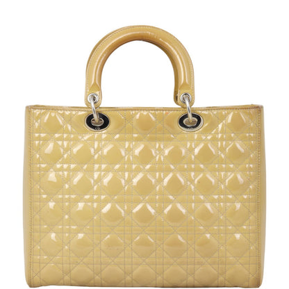 Dior Lady Dior Large Patent