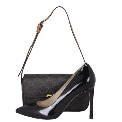 Celine Triomphe Canvas Shoulder Bag