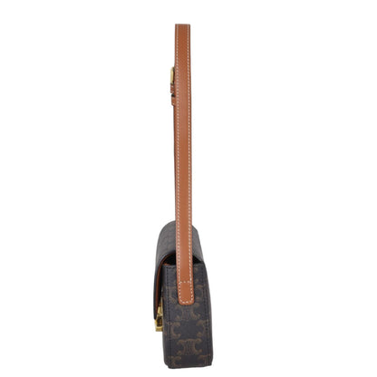 Celine Triomphe Canvas Shoulder Bag