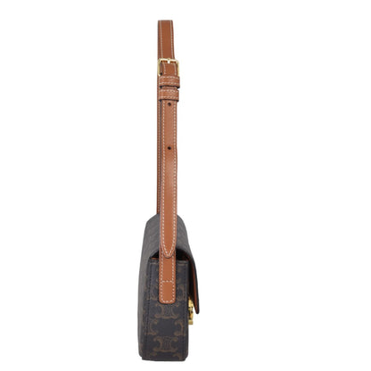 Celine Triomphe Canvas Shoulder Bag