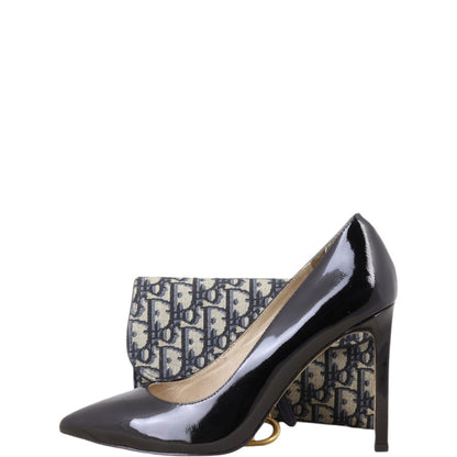 Dior Saddle Wallet on Chain Oblique