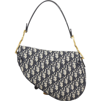 Dior Saddle Bag with Embroidered Strap