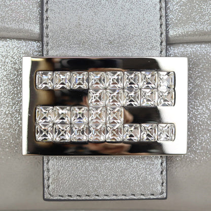 Fendi Baguette Bag Silver