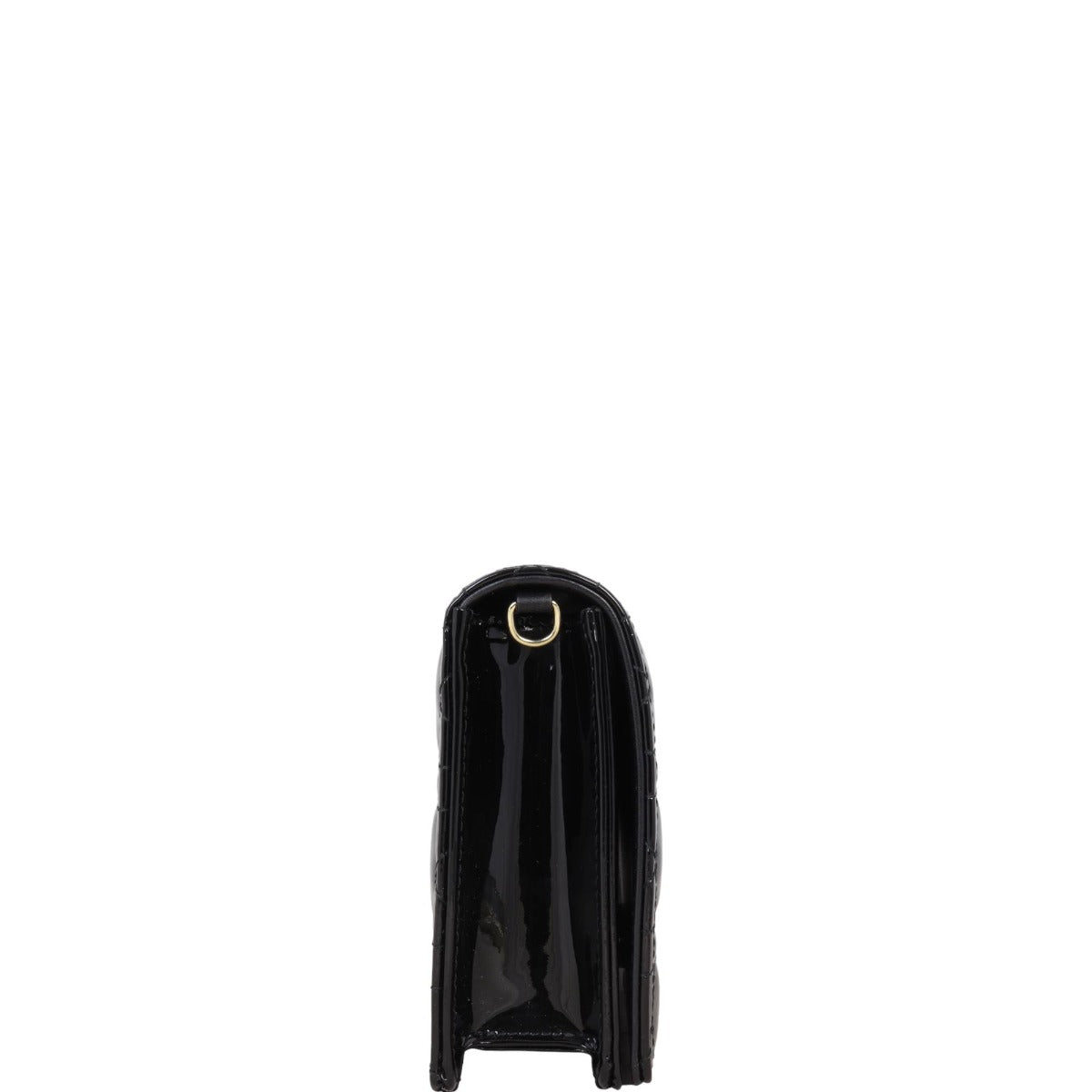 Dior Lady Dior Patent Cannage Pouch