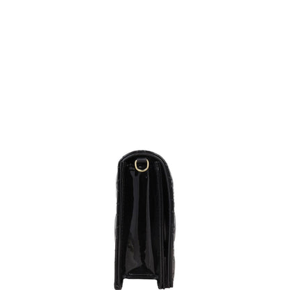 Dior Lady Dior Patent Cannage Pouch