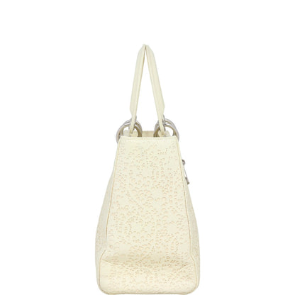 Dior Lady Dior Medium Laser Cut Lace